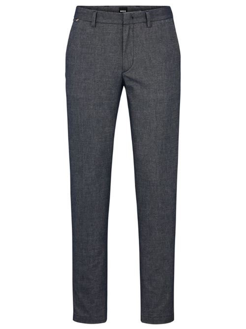 Pantaloni da uomo blu scuro BOSS | 50499642 KAITO1.404